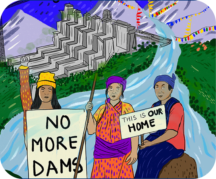 Illustrating Voices of Women Water Defenders